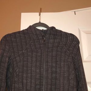 lululemon gray zip-up jacket